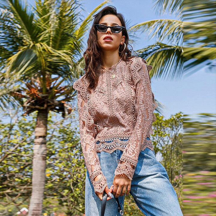 Kelly-top | En sommerlig og elegant damebluse