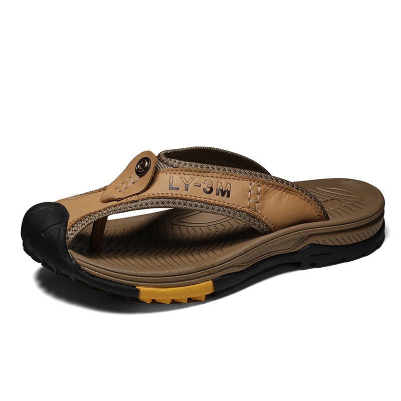 Leo leather sandals | Men's sandals made of genuine cowhide leather