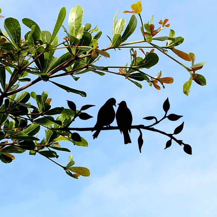 Garden Decoration | Metal Bird Silhouette – Backyard Art