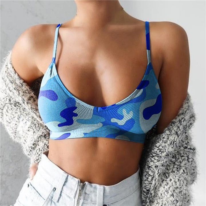 Coco Camouflage Crop Top | A cool and summery women's top
