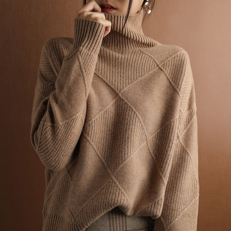 NeeltjesSweater I Pullover with Collar for Women