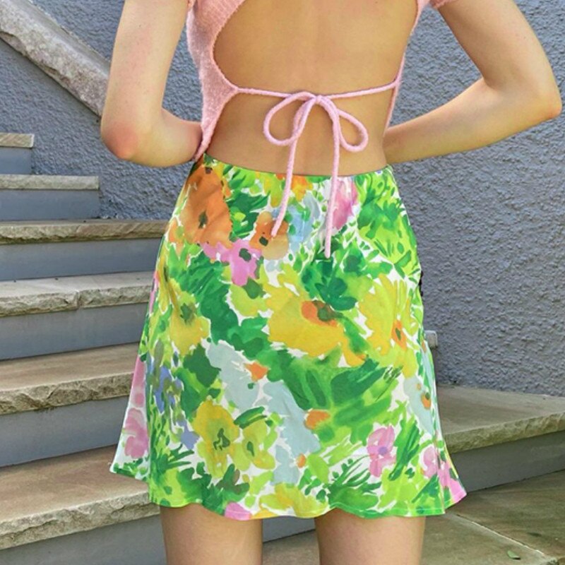 Baya Böhmischer Rock | Ein sommerlicher Rock mit Blumenprint