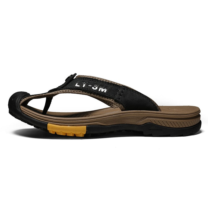 Leo leather sandals | Men's sandals made of genuine cowhide leather
