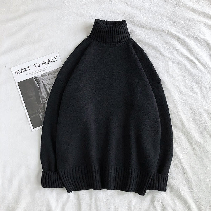 Jersey de cuello alto | Jersey de cuello alto cálido para hombre