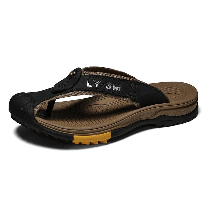 Leo leather sandals | Men's sandals made of genuine cowhide leather