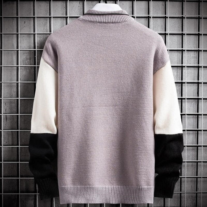 Patchwork Sweater | Warm Sweater
