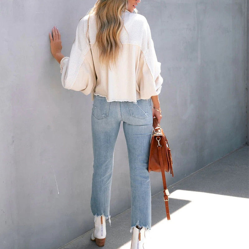 NomiesJacket | Jacket with Puff Sleeves for Women