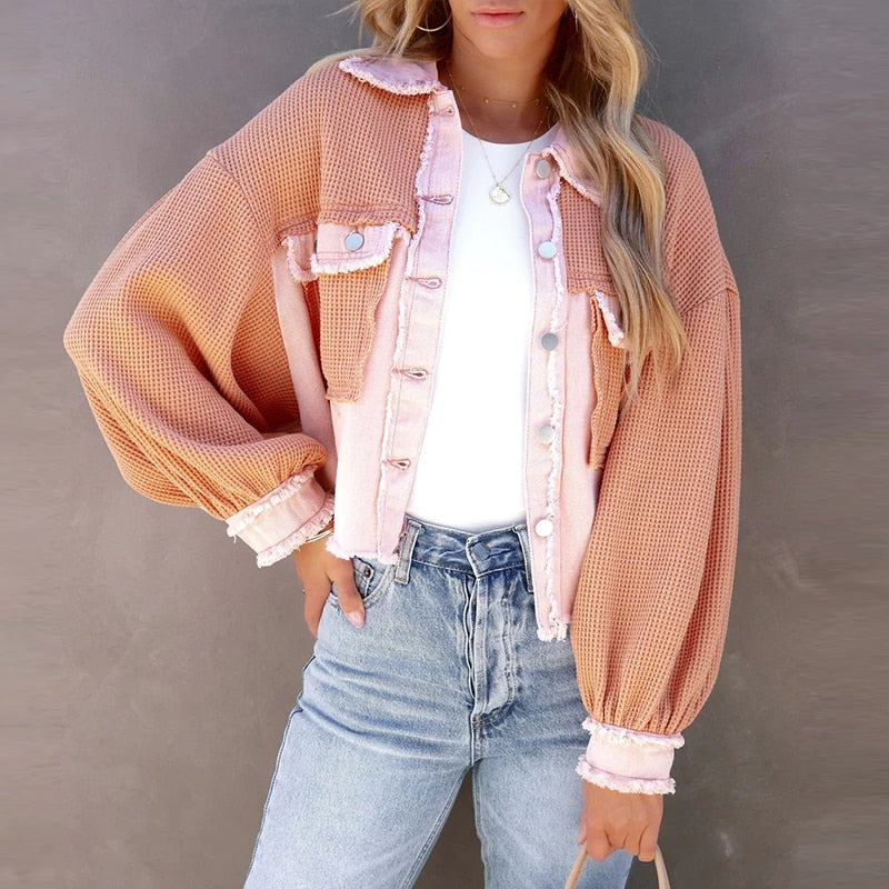 NomiesJacket | Jacket with Puff Sleeves for Women