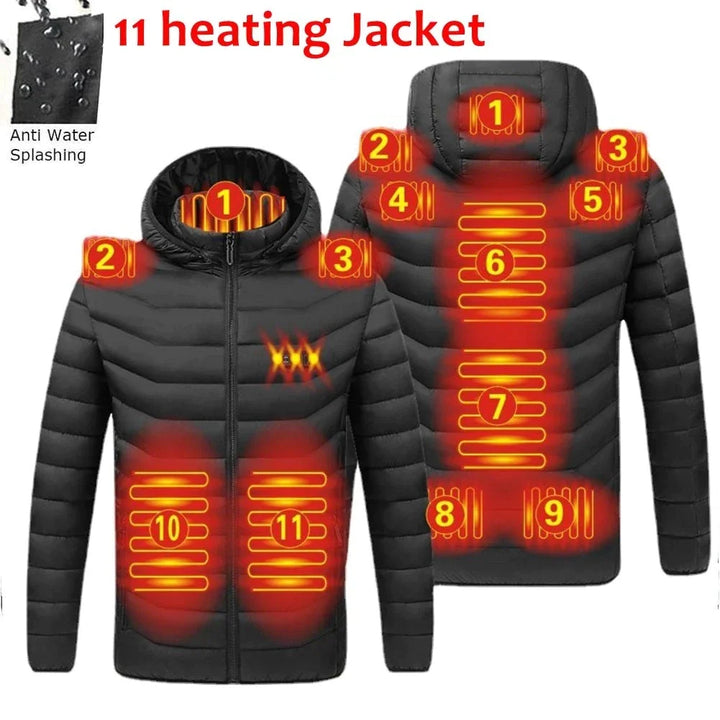 intelligent heating jacket | USB thermostat jacket
