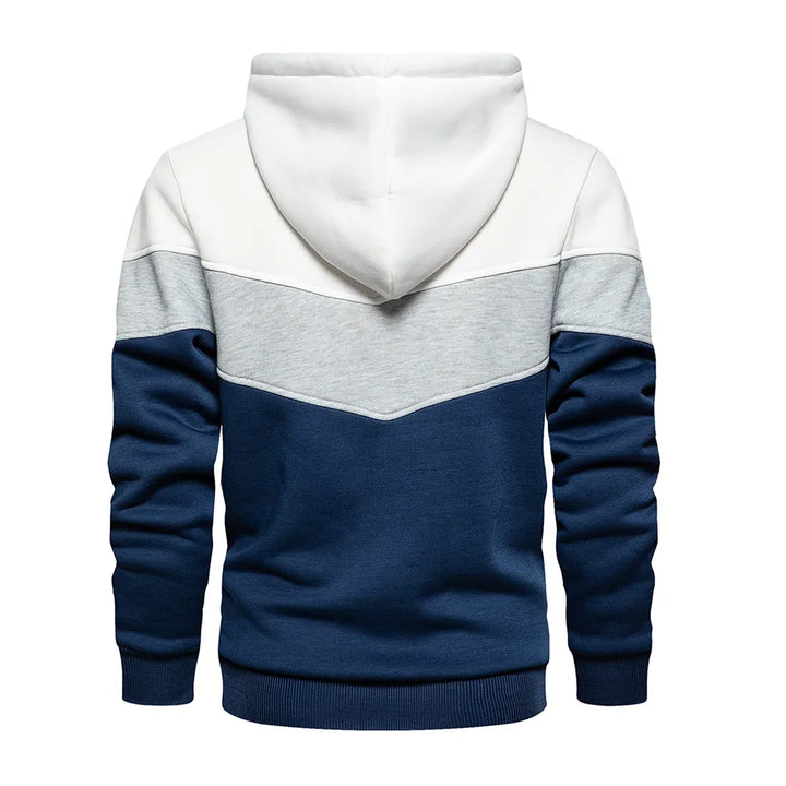 Patchwork Hoodie | Warm Fleece Streetwear