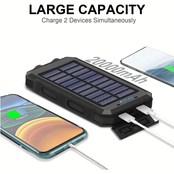 Power Flash | Portable, solar-powered device