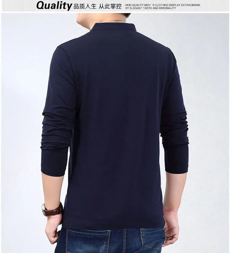 Casual shirt | Comfortable cotton with long sleeves