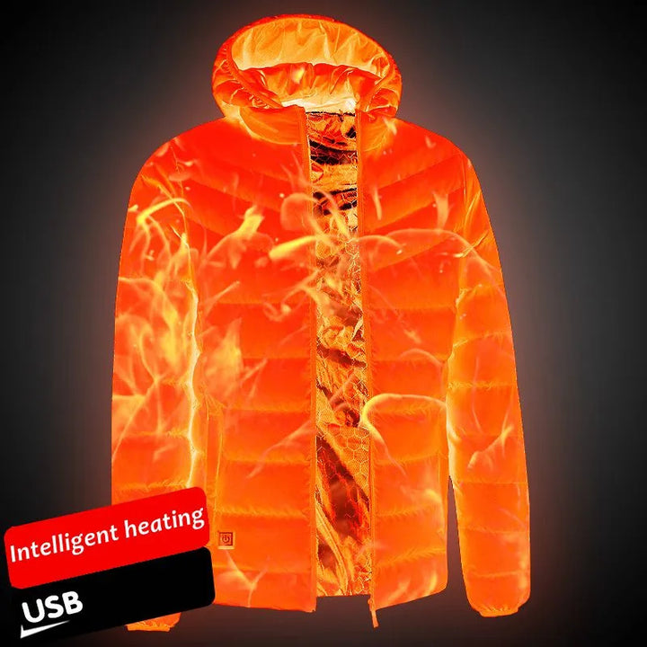 intelligent heating jacket | USB thermostat jacket