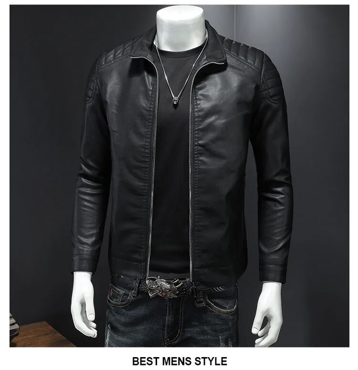 Biker Jacket|Leather Bomber Jacket