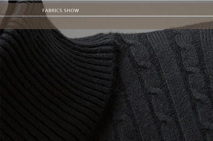 Slim Turtleneck Sweater | Stylish Knit Sweater