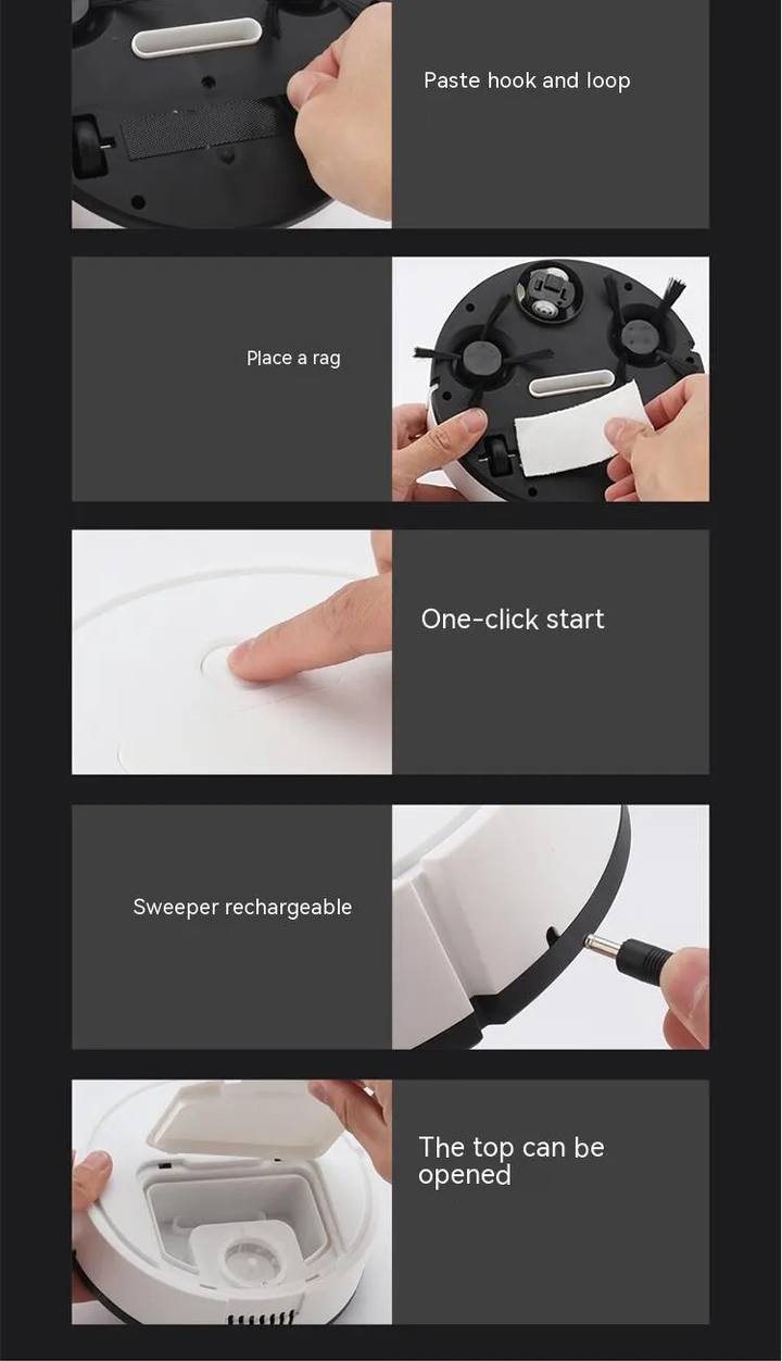 Mini robot vacuum cleaner | Intelligent all-in-one machine