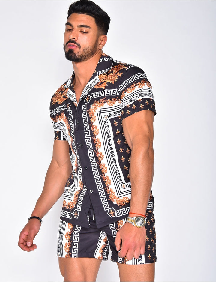Conjunto de ropa de Hawái | Un conjunto sexy y colorido para hombres