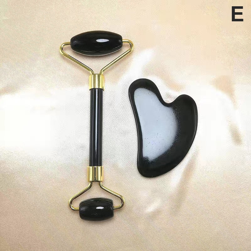 FaceShape | Facial Roller + Scraper