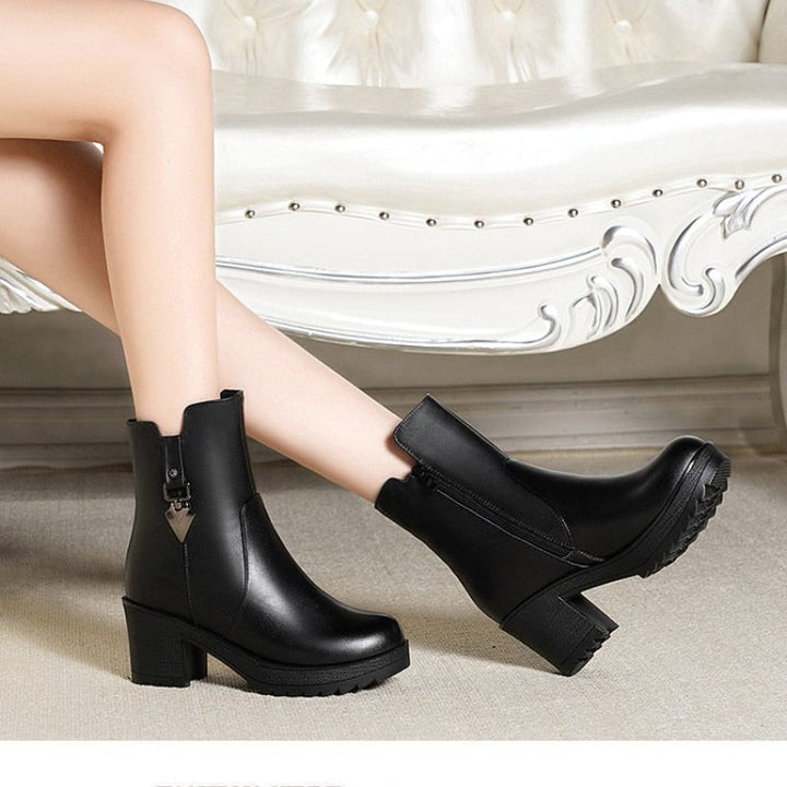 MarysasBoots I Ankle boots with soft lining for women