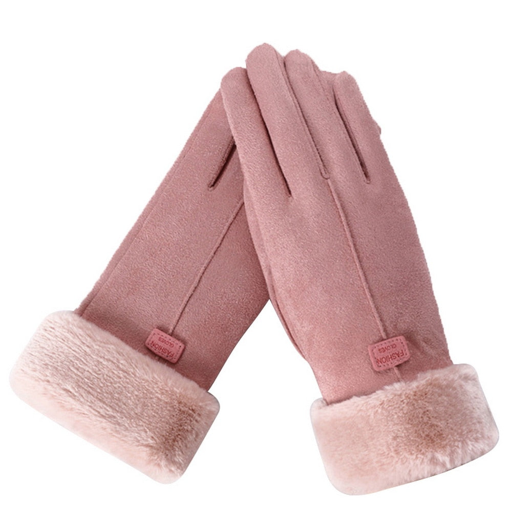 Pels handsker | Smukke varme handsker
