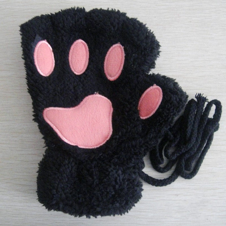 Kitty handsker | Søde fingerløse handsker