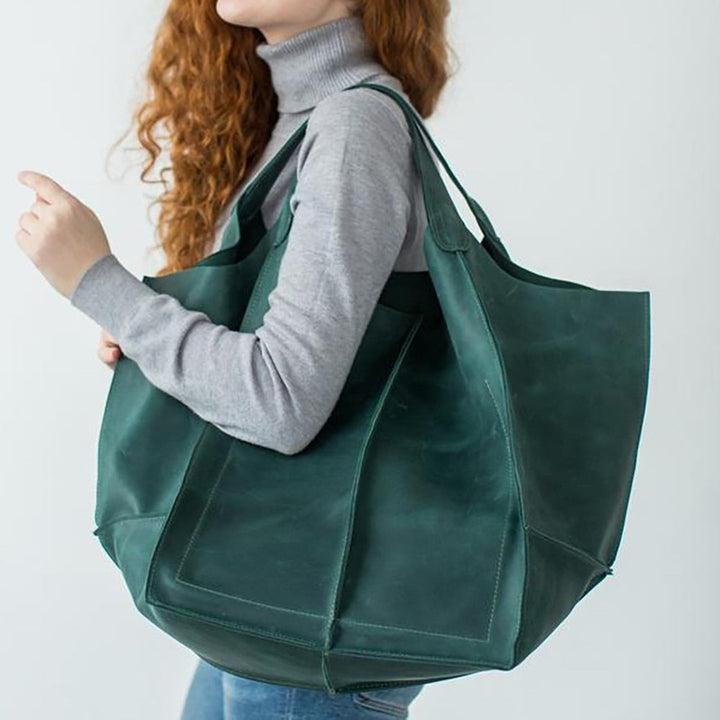 Liva Bag | Spacious Leather Handbag