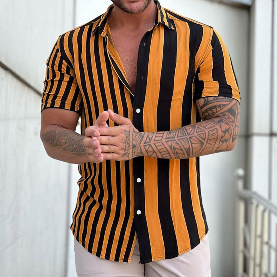 Zane Bluse | Mit Stribede Design
