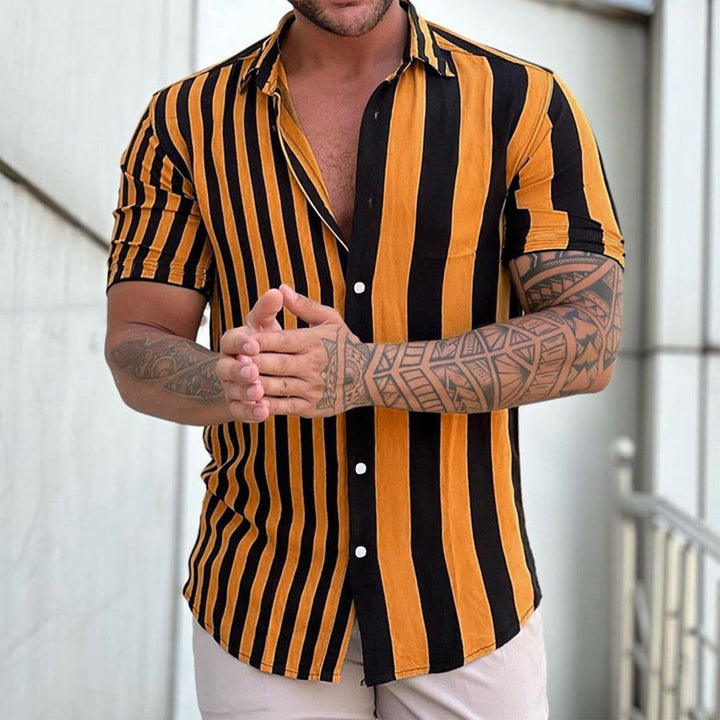 Zane Bluse | Mit Stribede Design
