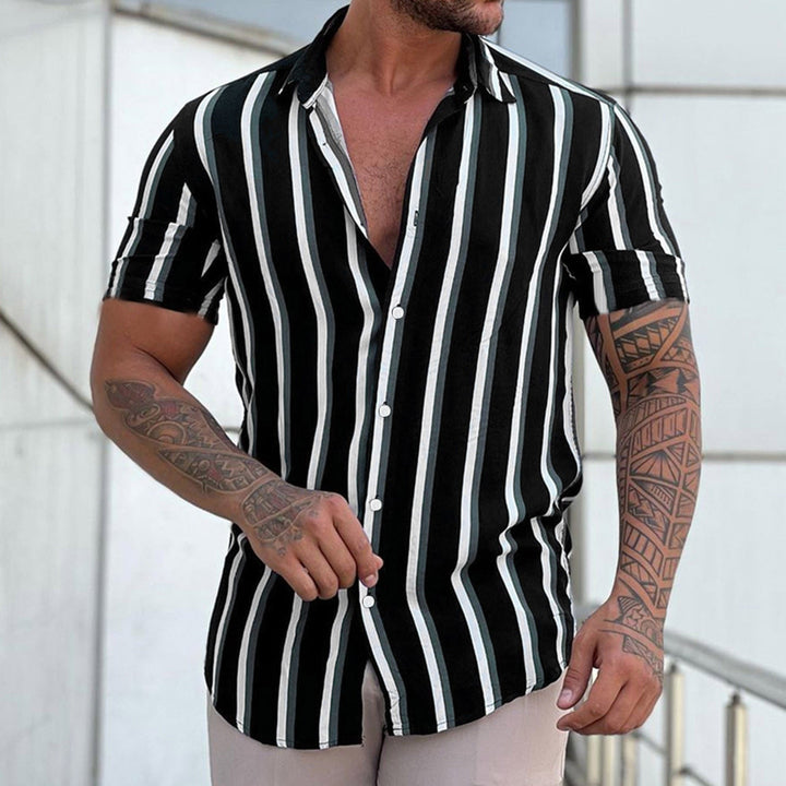 Zane Bluse | Mit Stribede Design