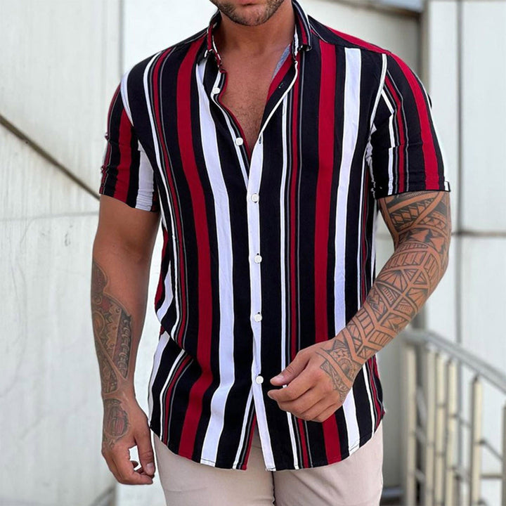 Zane Bluse | Mit Stribede Design
