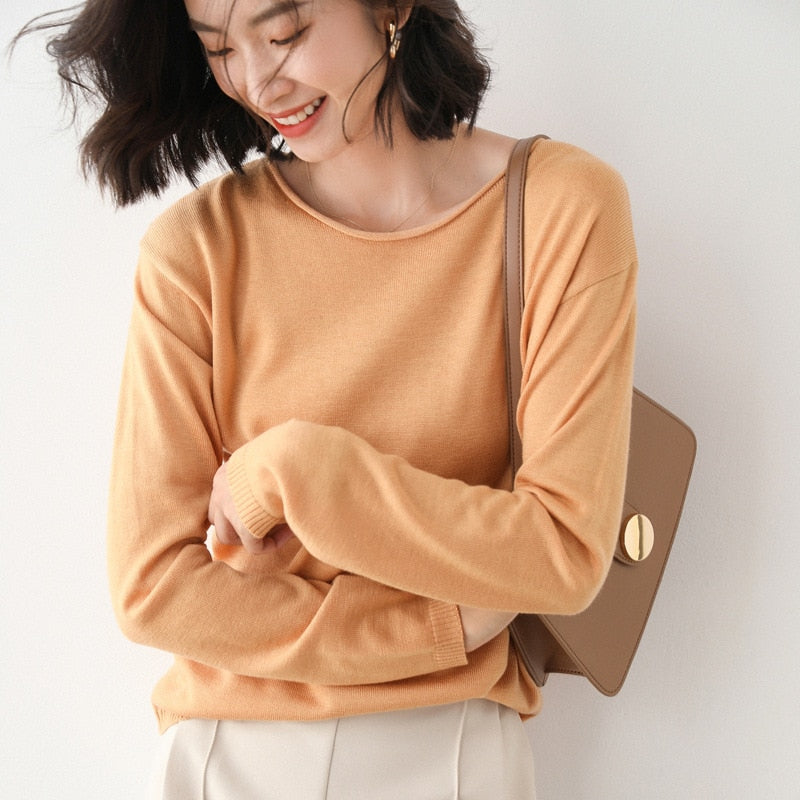 MarliesShirt I Basic Pullover for Women