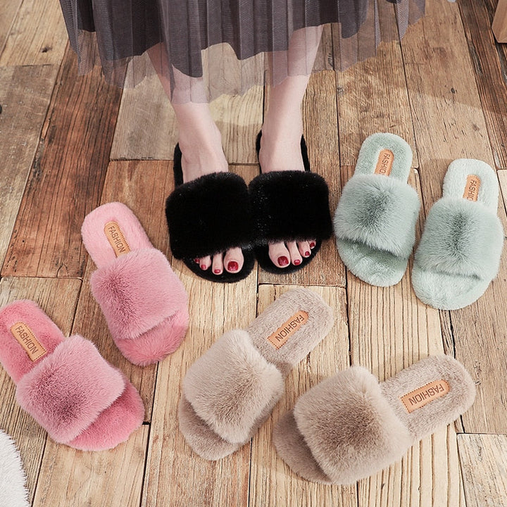 Zapatillas de casa esponjosas