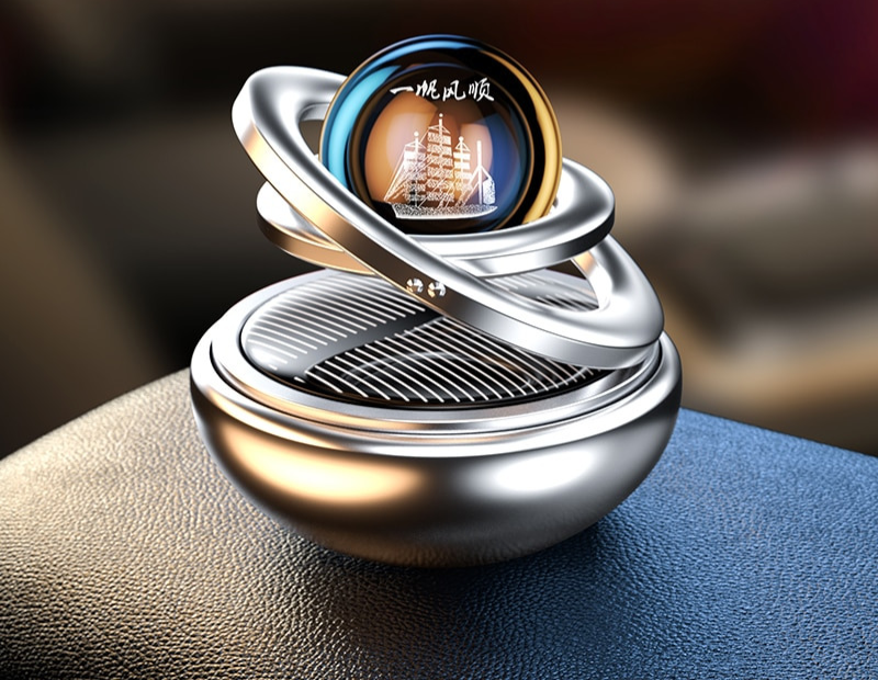 Solar Auto Air Freshener | Cool Design and Operates with Solar Energy