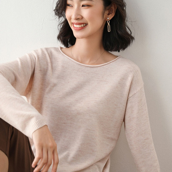 MarliesShirt I Basic Pullover for Women