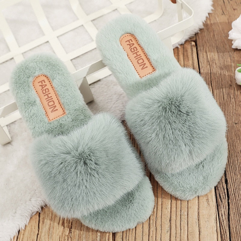 Zapatillas de casa esponjosas
