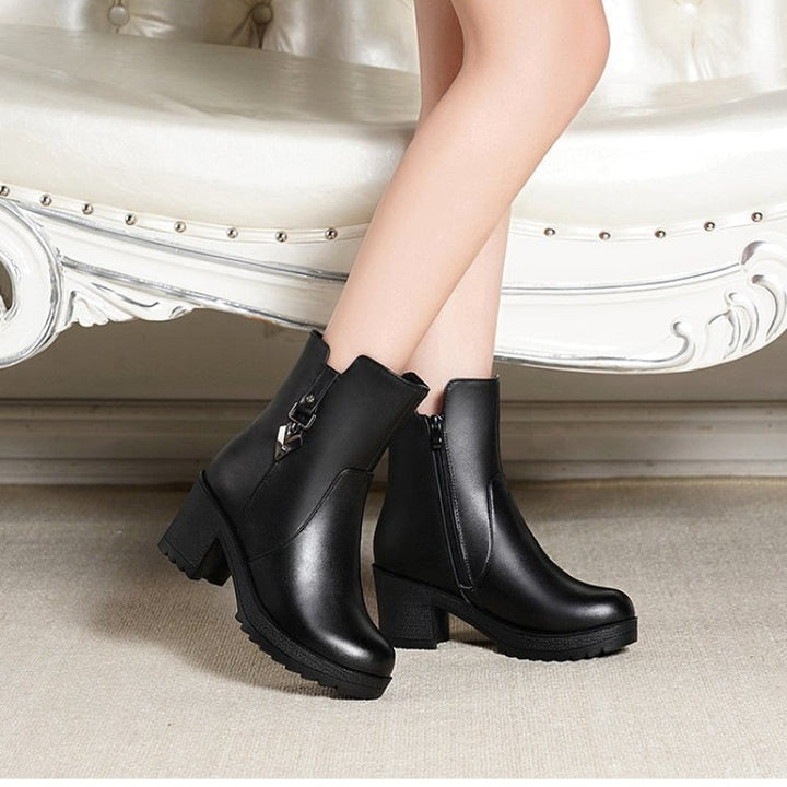 MarysasBoots I Ankle boots with soft lining for women