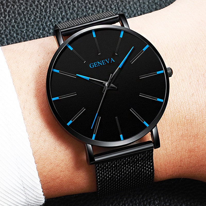 Business-quarzuhr | Et afslappet herreur