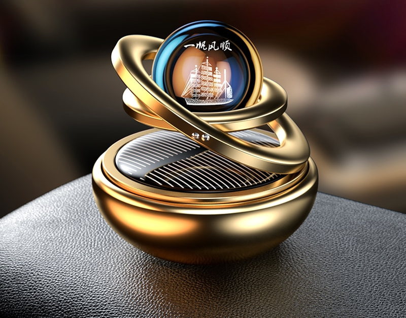 Solar Auto Air Freshener | Cool Design and Operates with Solar Energy