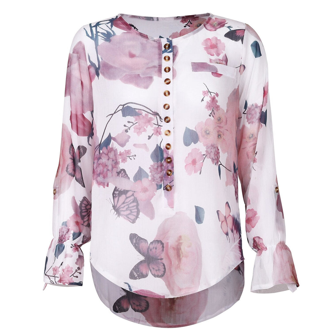 Fay blomsterbluse | En sommerlig og glad bluse til damer