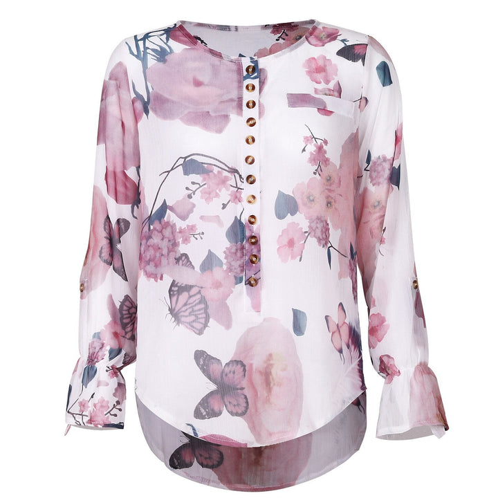 Fay blomsterbluse | En sommerlig og glad bluse til damer