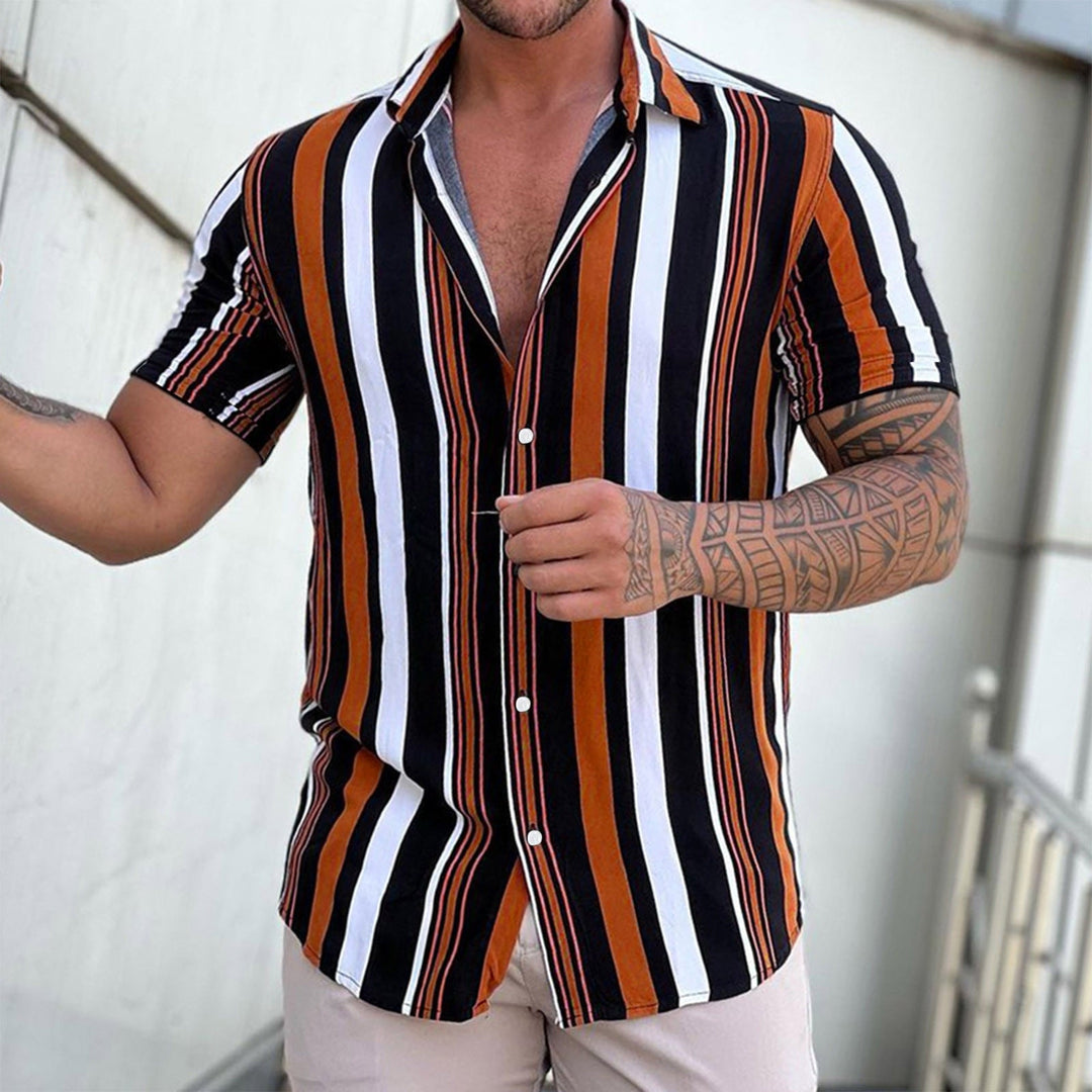 Zane Bluse | Mit Stribede Design
