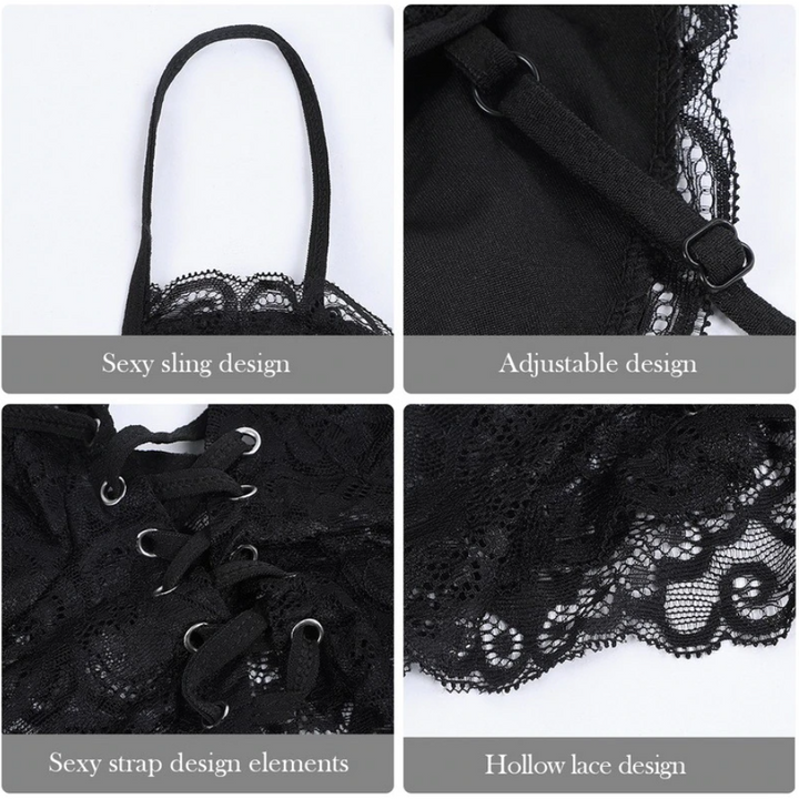 Kylie Spitzen-Bralette | Un top femenino sexy y elegante