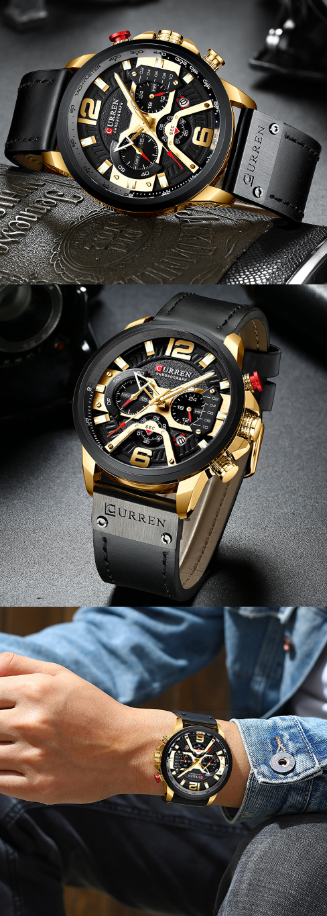 Curren Casual Watch | A stylish and timeless watch for men