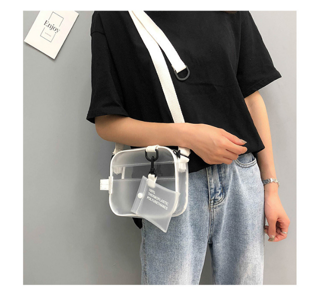 Casual transparent bag