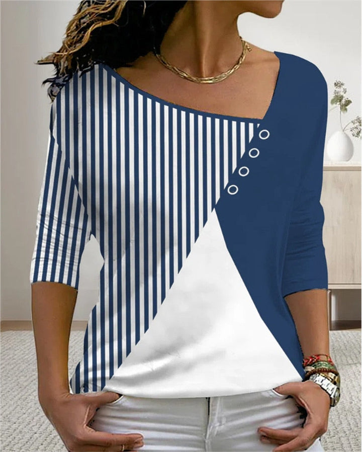MirtesShirt I T-shirt med V-udskæring til kvinder