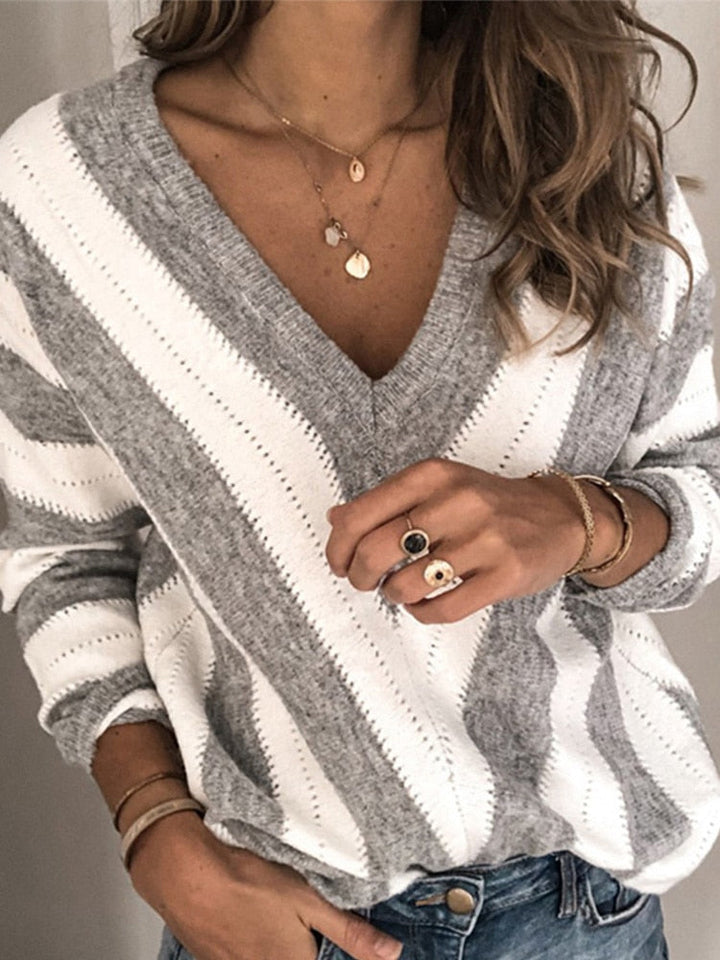 MillysSweater | Striped Pullover for Women
