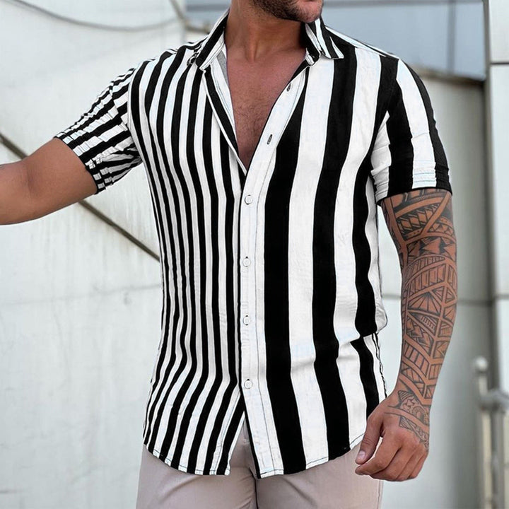 Zane Bluse | Mit Stribede Design