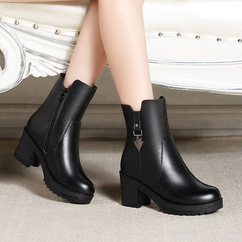 MarysasBoots I Ankle boots with soft lining for women