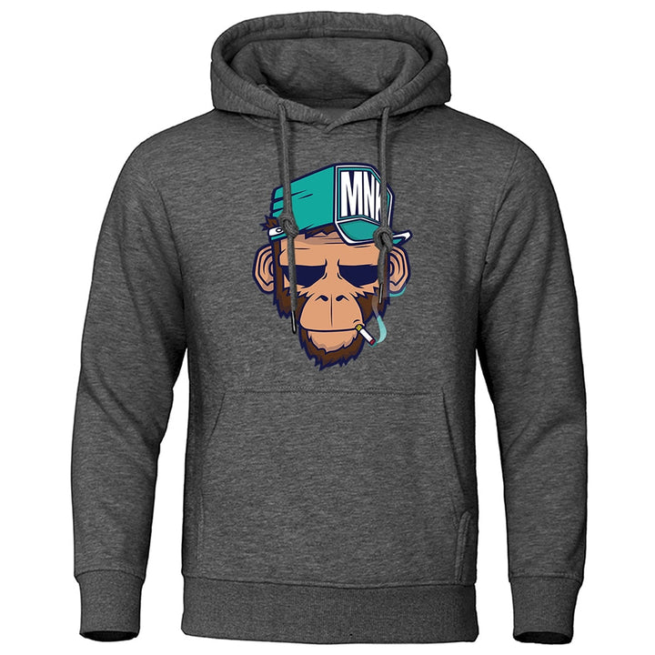 Affen-hoodie | En unik og afslappet hættetrøje til mænd