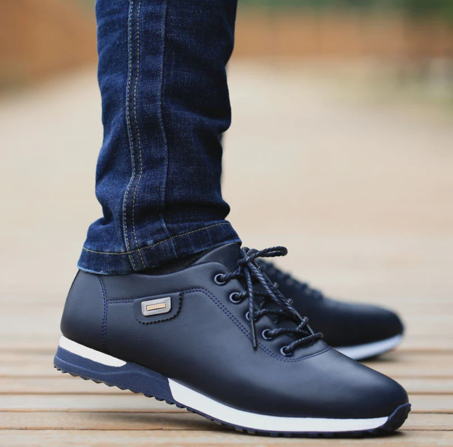Velvet | Casual sneakers with velvet lining for men